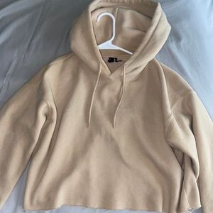 Urban Outfitters Distressed Cropped Hoodie